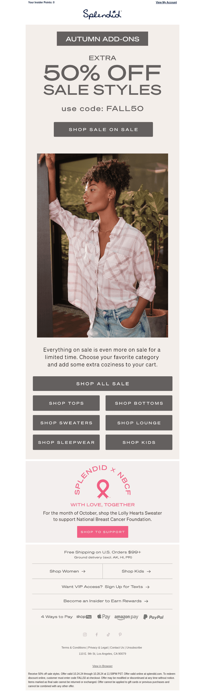 All Sale Categories: Extra 50% Off