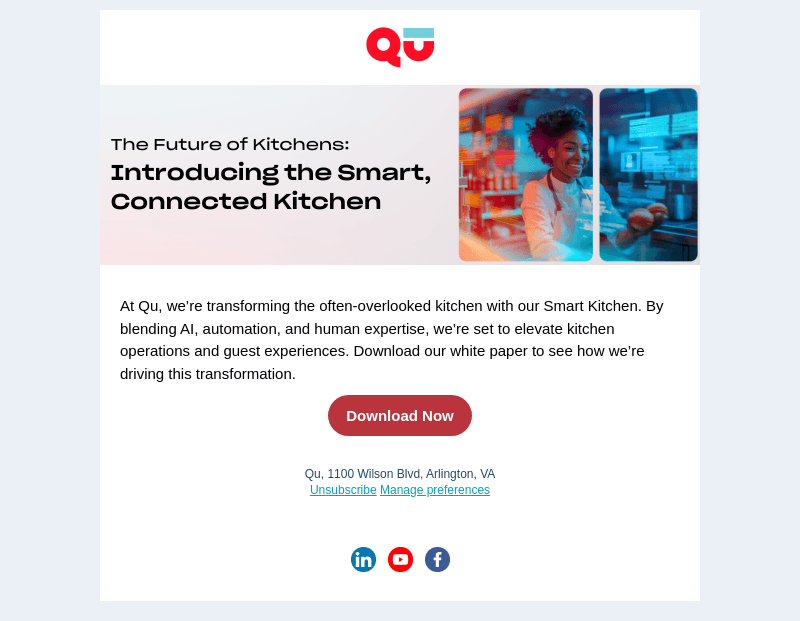Transform Your Kitchen Operations: Download Qu's Smart Kitchen White Paper