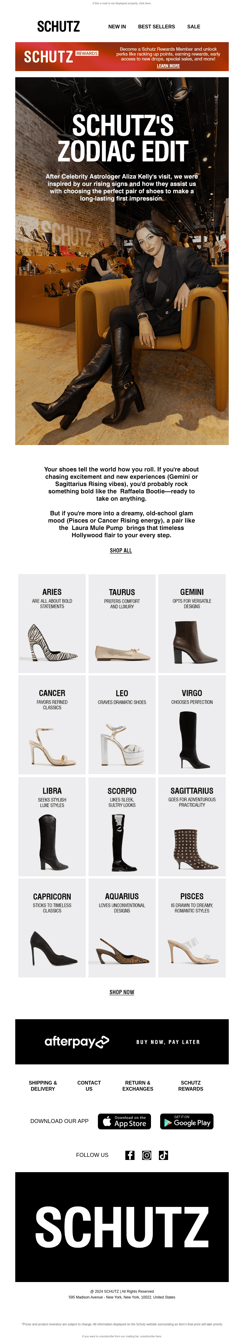Schutz's Zodiac Edit