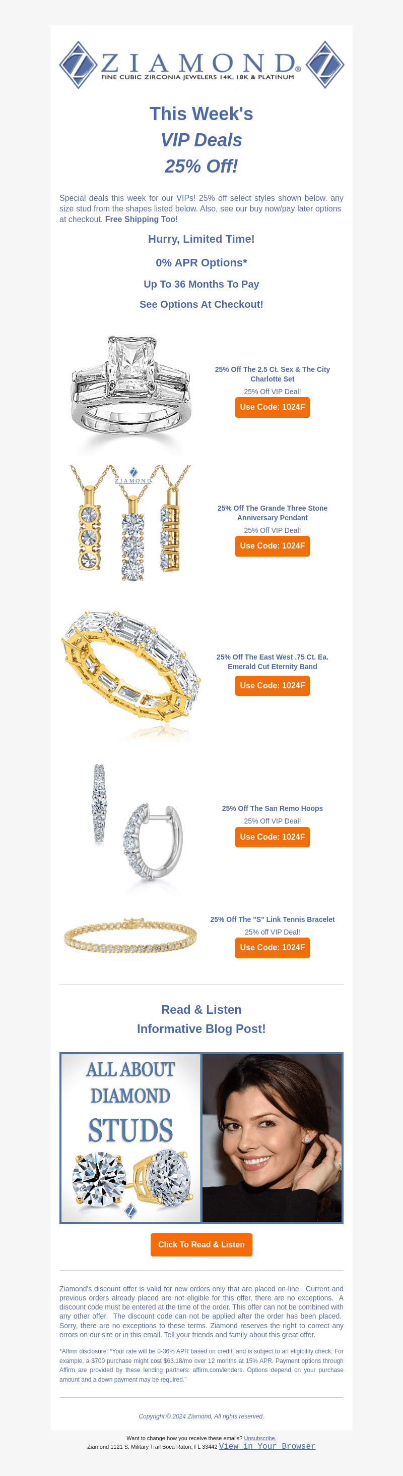 😎 This Week's VIP Deals 😎