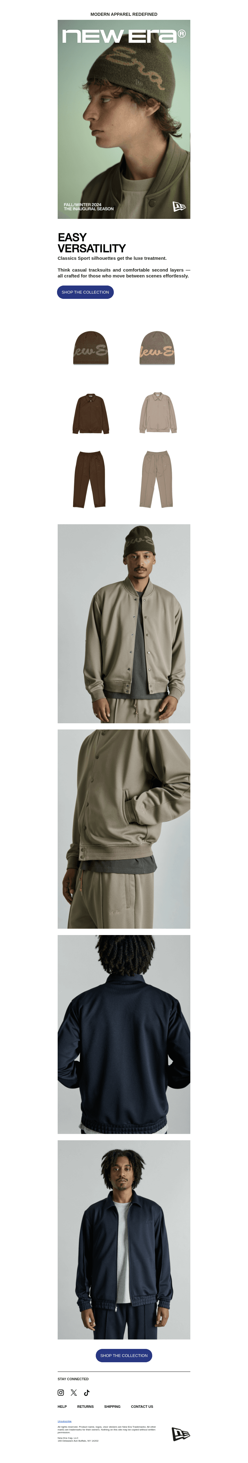 The new standard for elevated, comfortable sportswear