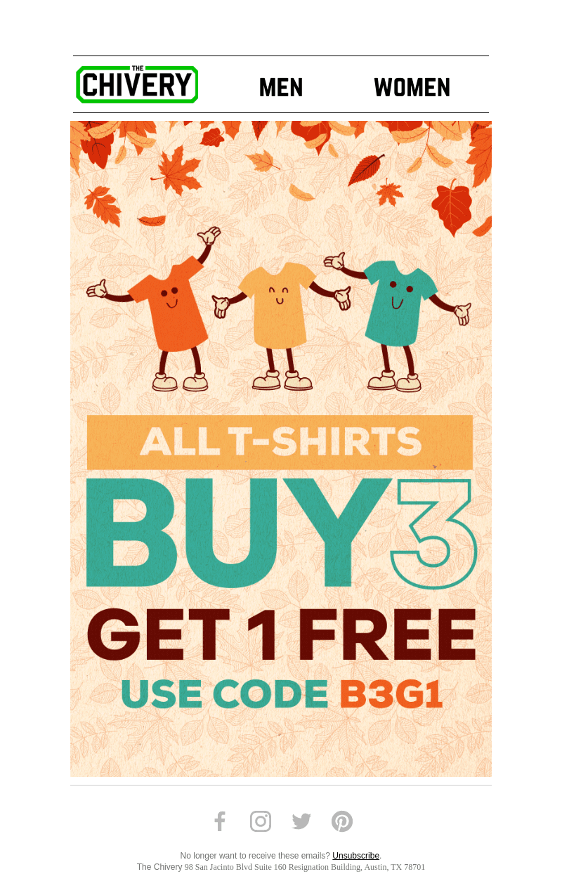 , The Fall B3G1 Sale Is Here! 🍁