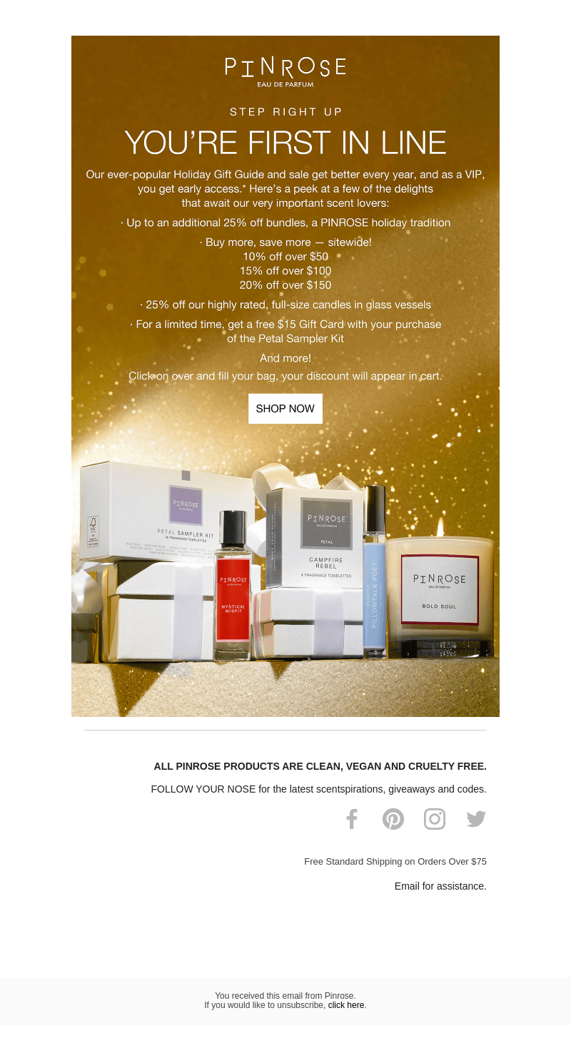 Pinrose email from Sat, Oct 26, 2024