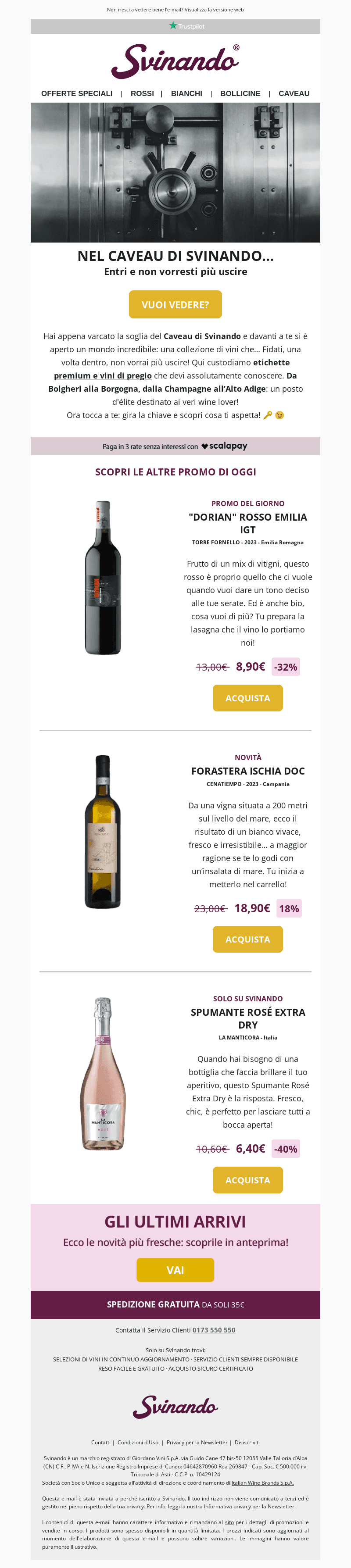 Nel Caveau di Svinando… ✨