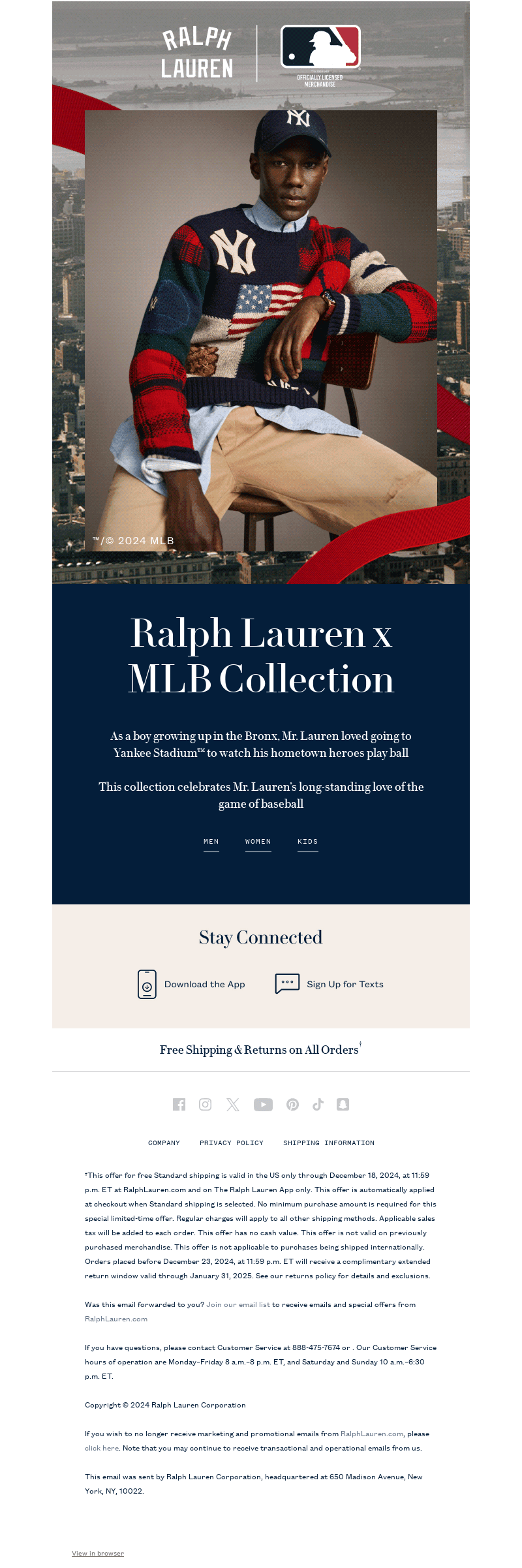 Introducing: Ralph Lauren x MLB Collection