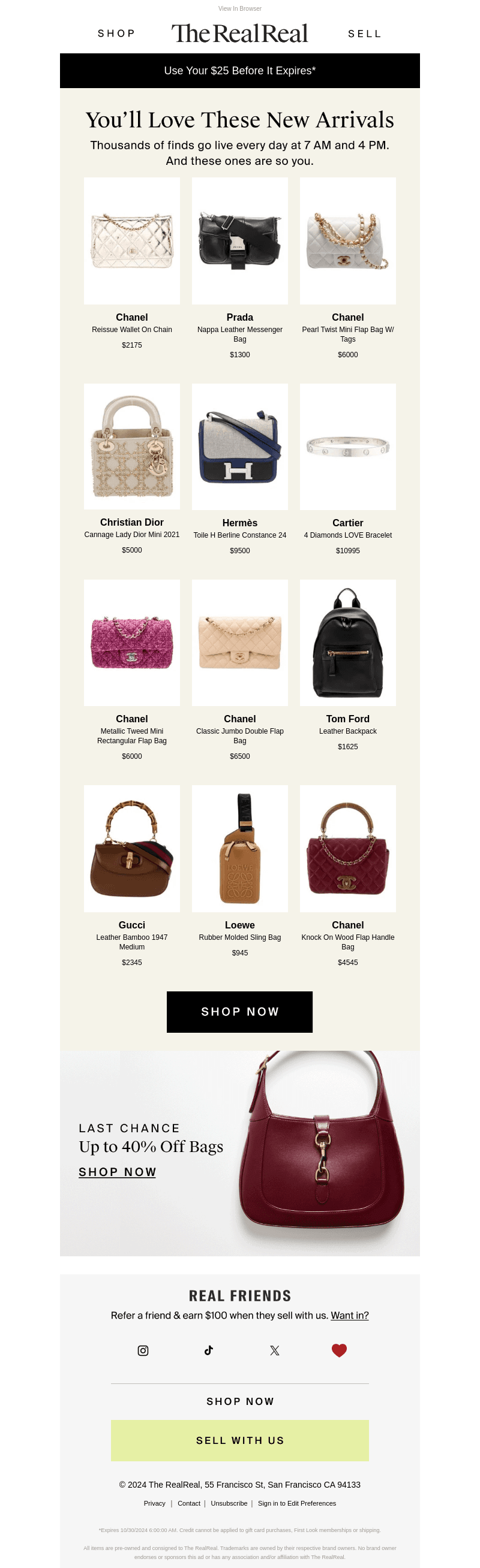 Our New Arrivals section is 🔥 right now