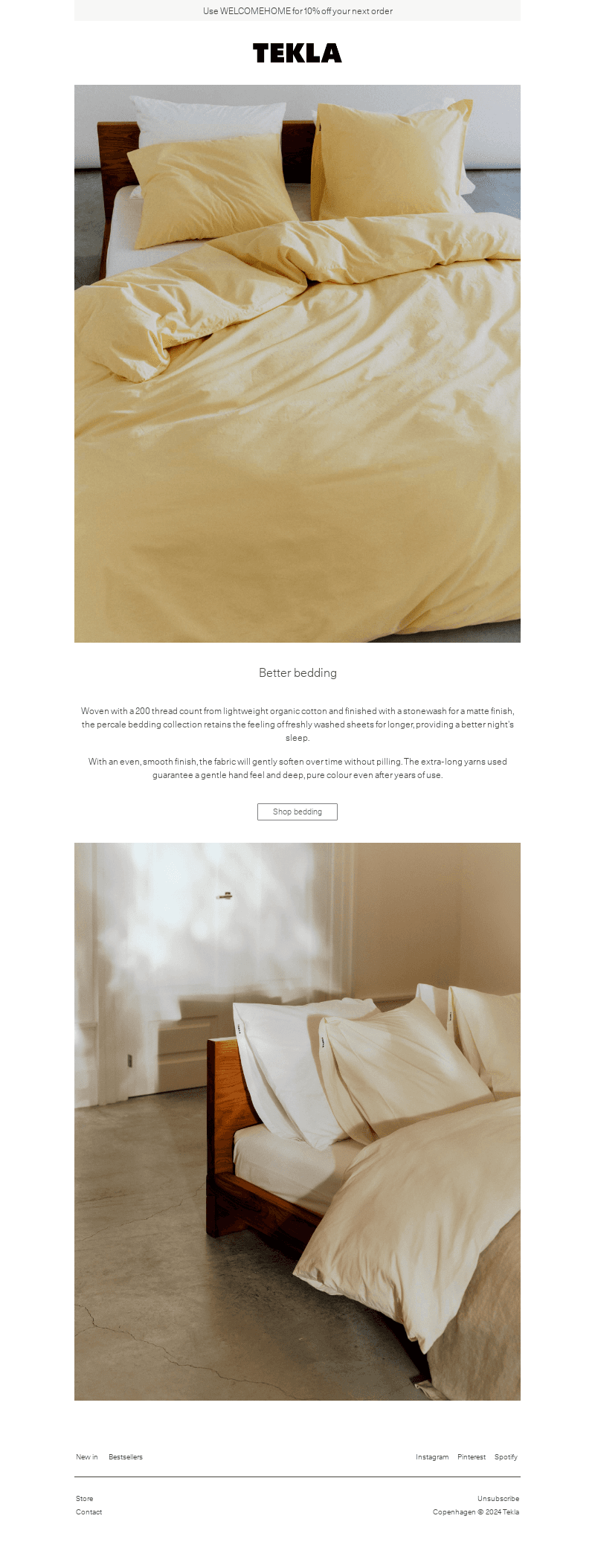 Better bedding