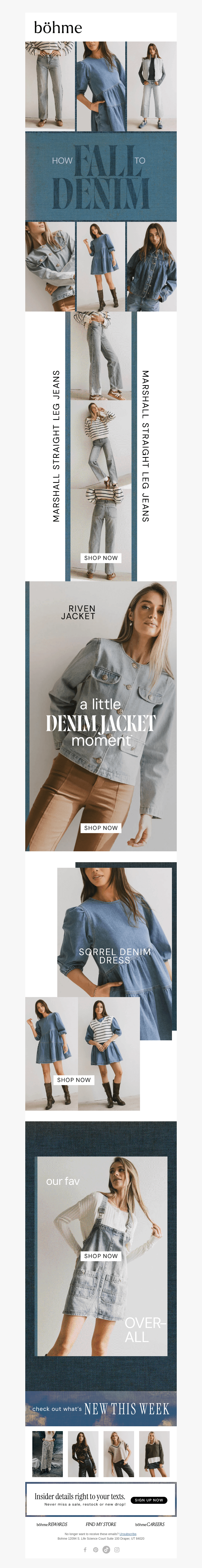 FALL(ing) FOR DENIM