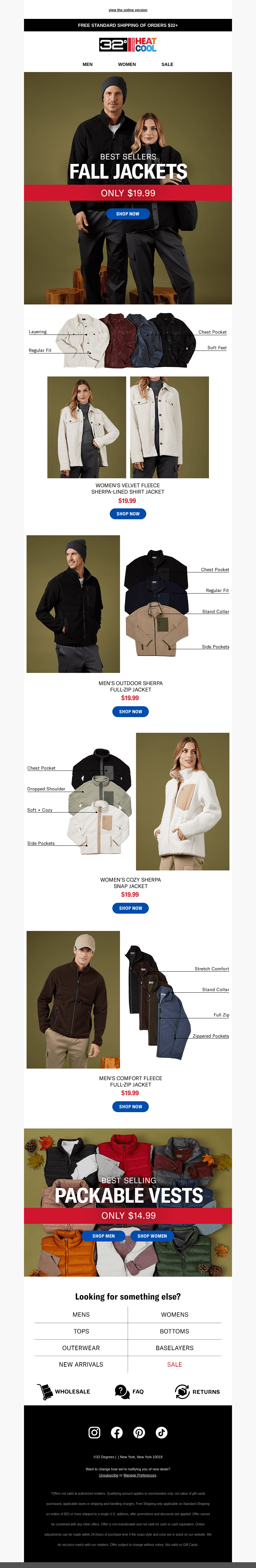 Shop Best Selling Fall Jackets, Only $19.99!