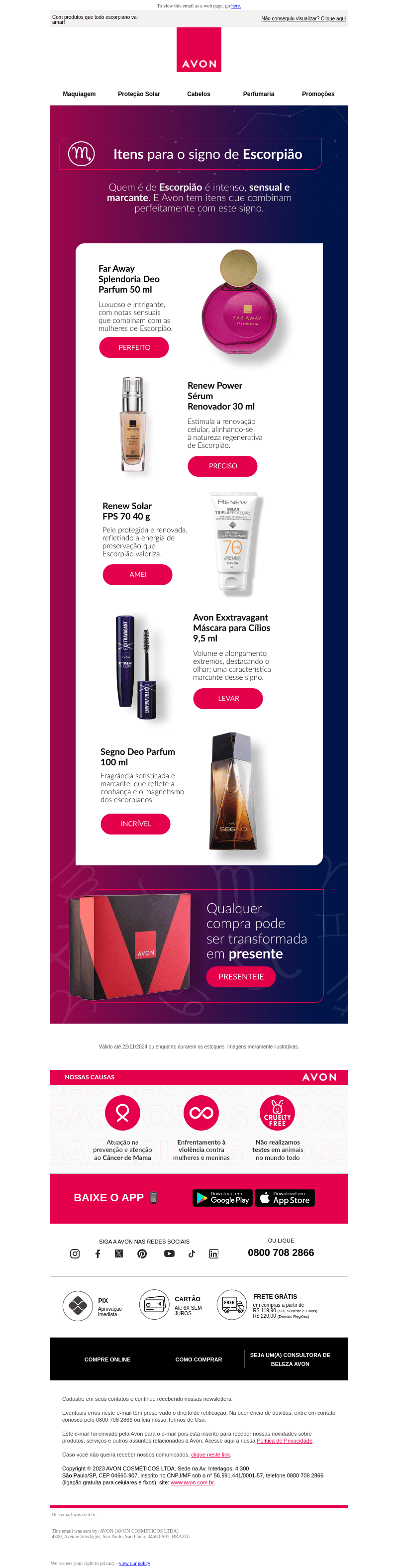 Presenteie sua pessoa de Escorpião ❤️