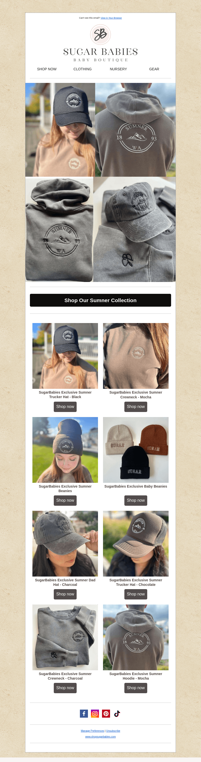 New Sumner Collection Just Dropped ❤️