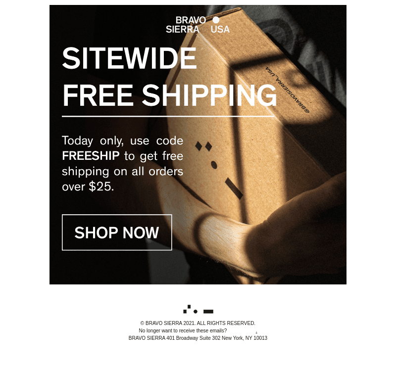 FREE SHIPPING ACTIVATED