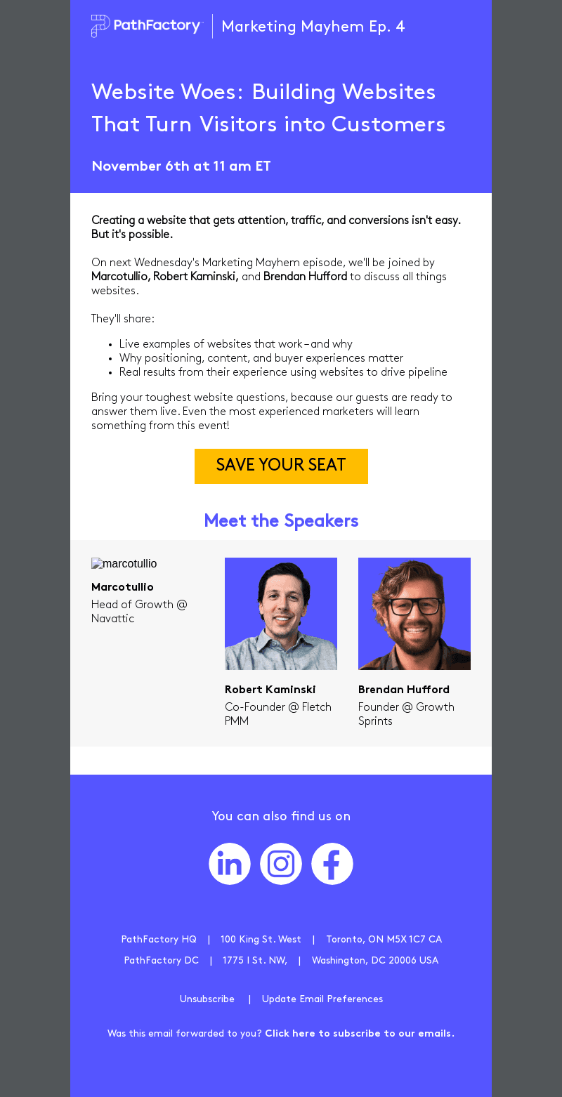 [Live event] How to convert your B2B website visitors into customers