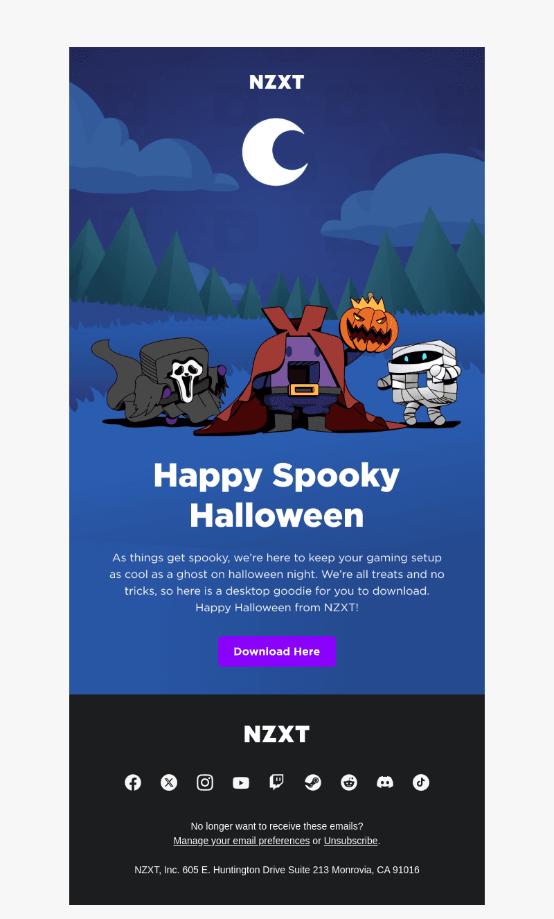 Happy Halloween From NZXT 🎃