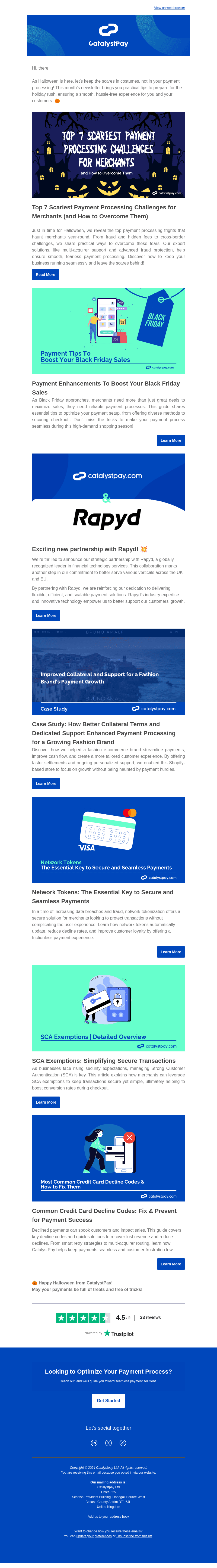 Catalyst Commerce email from Thu, Oct 31, 2024