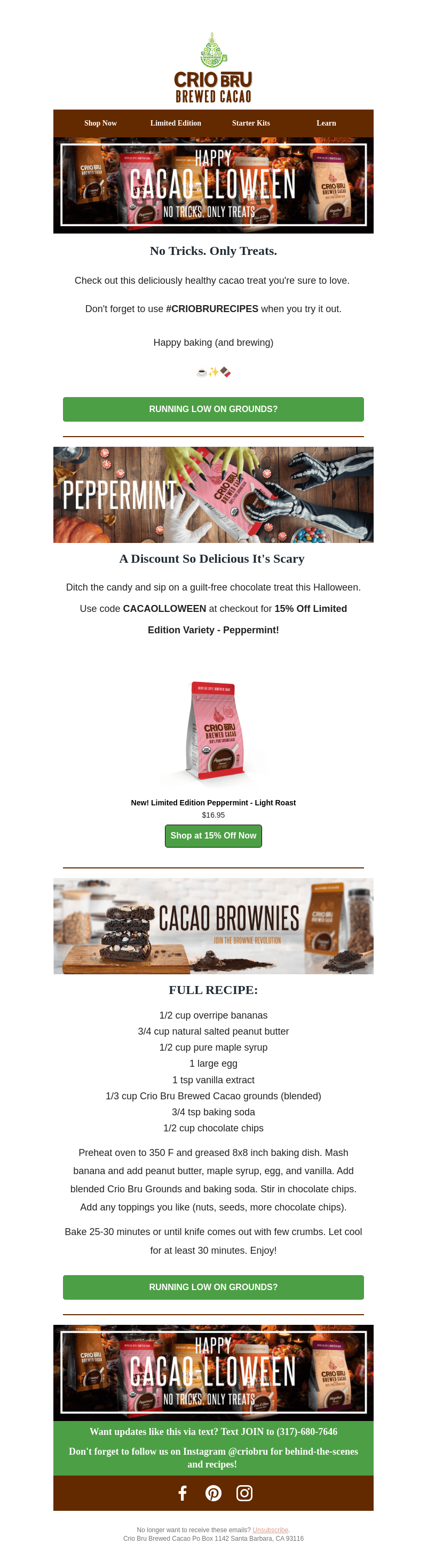Happy Cacao-lloween 👻