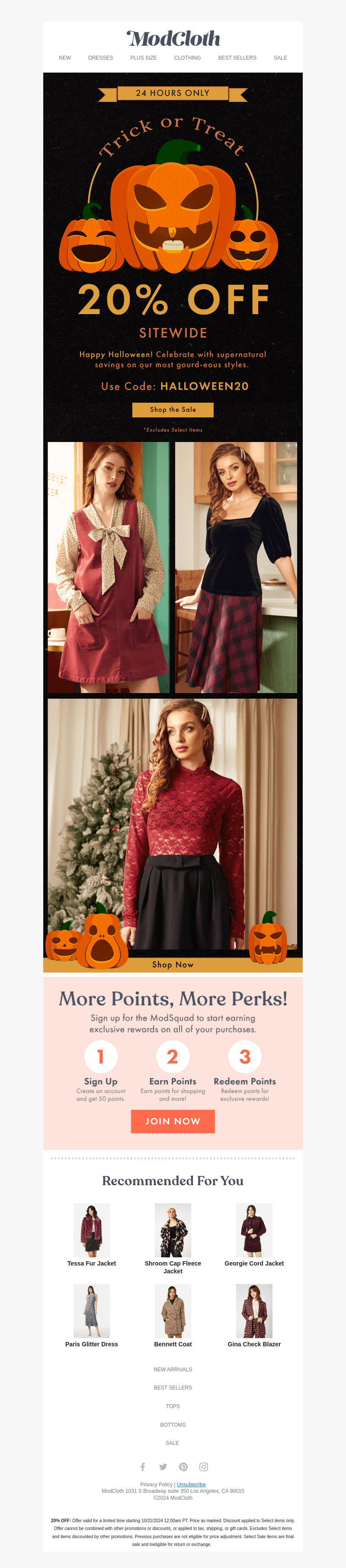 FRIGHTFUL FLASH SALE  ​​🦇 20% OFF
