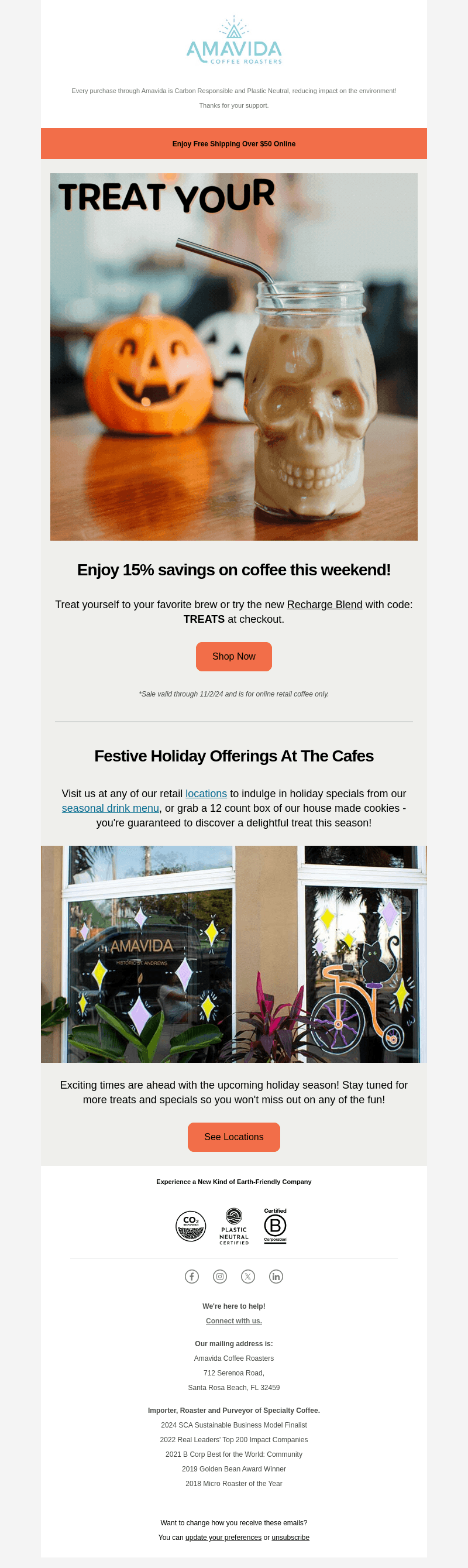 🎃Spook-tacular Coffee Savings!