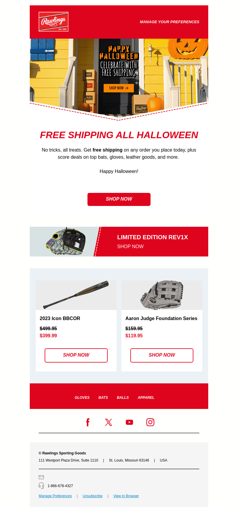 Get FREE SHIPPING for Halloween Today