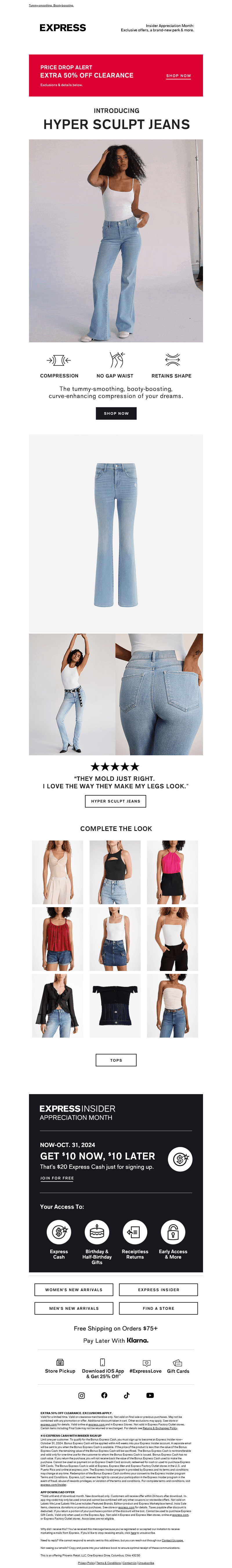 NEW! Hyper Sculpt Jeans are HERE