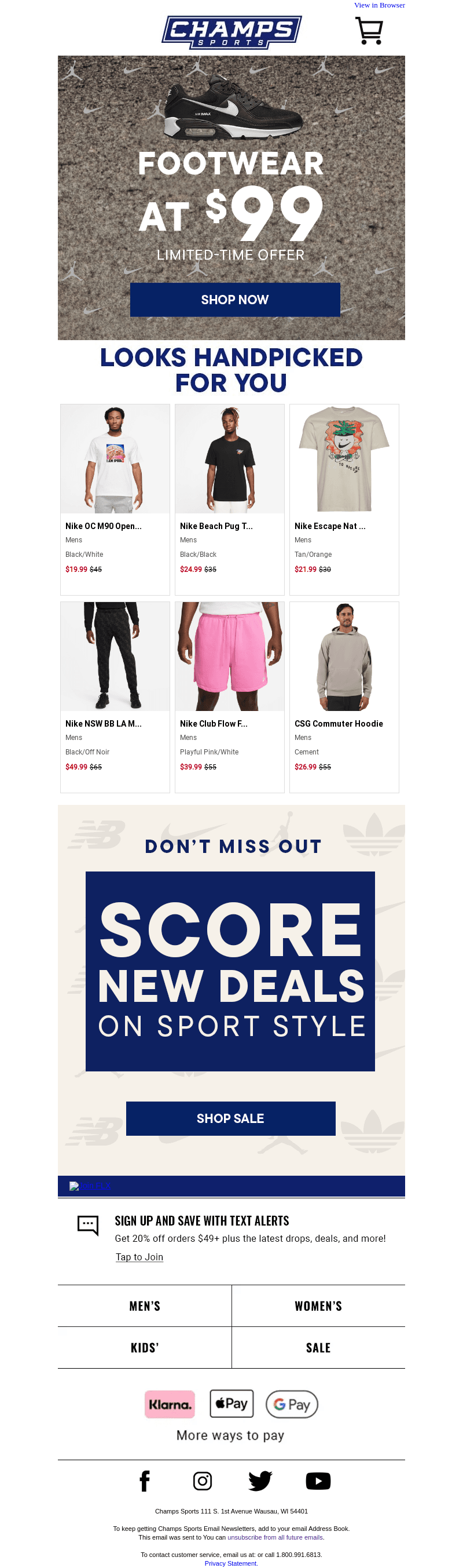 Save on Must-Have Sport Style