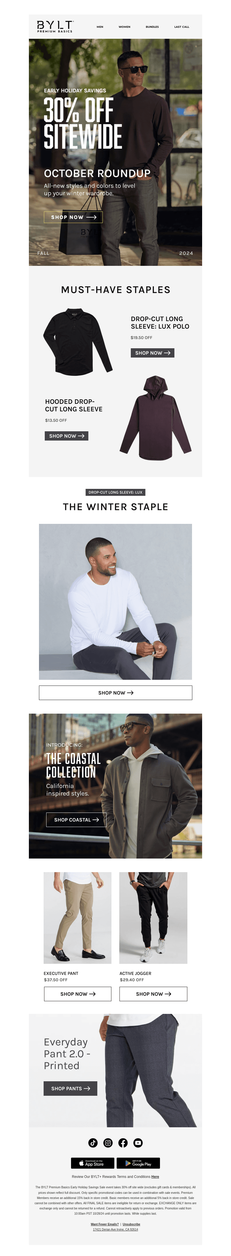 October Highlight: 30% Off Sitewide