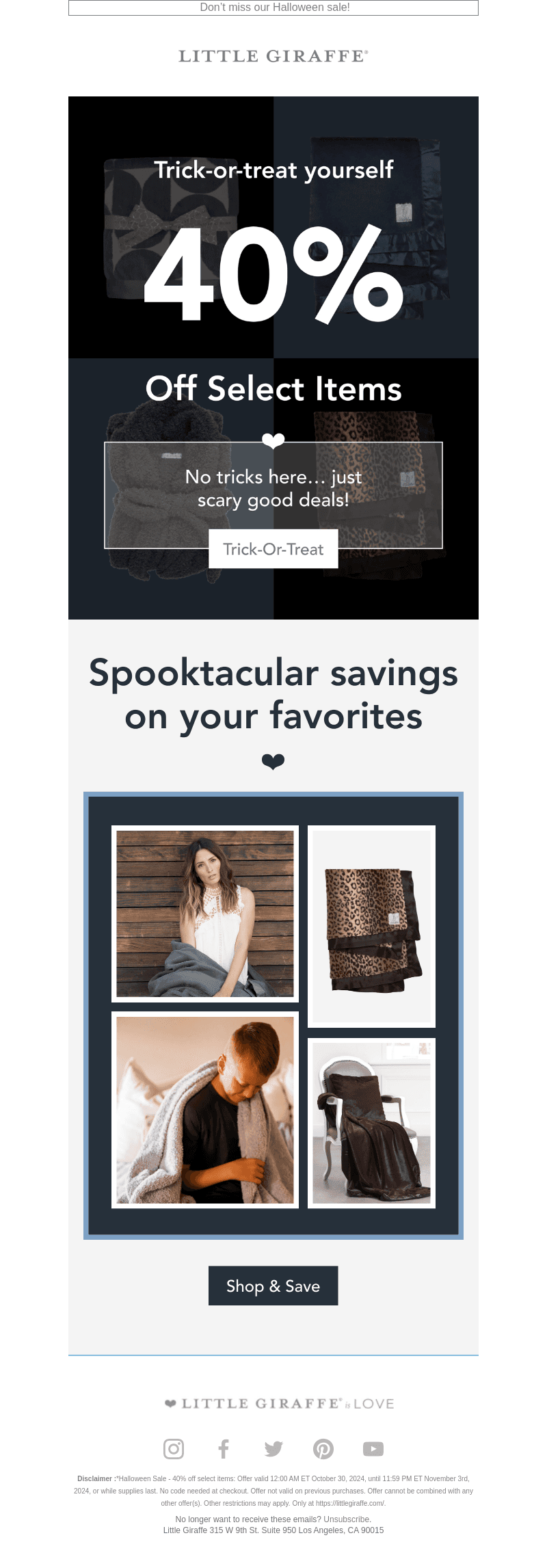 Don’t Miss Our Spooky Savings 🐈‍⬛