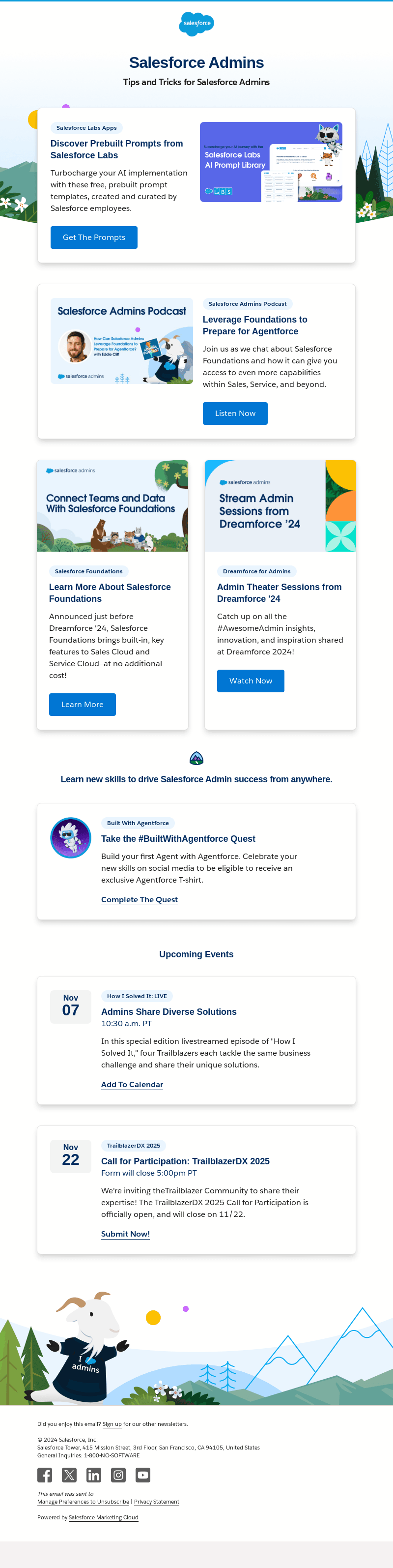 Learn More About Salesforce Foundations & Dreamforce '24 Theater Sessions