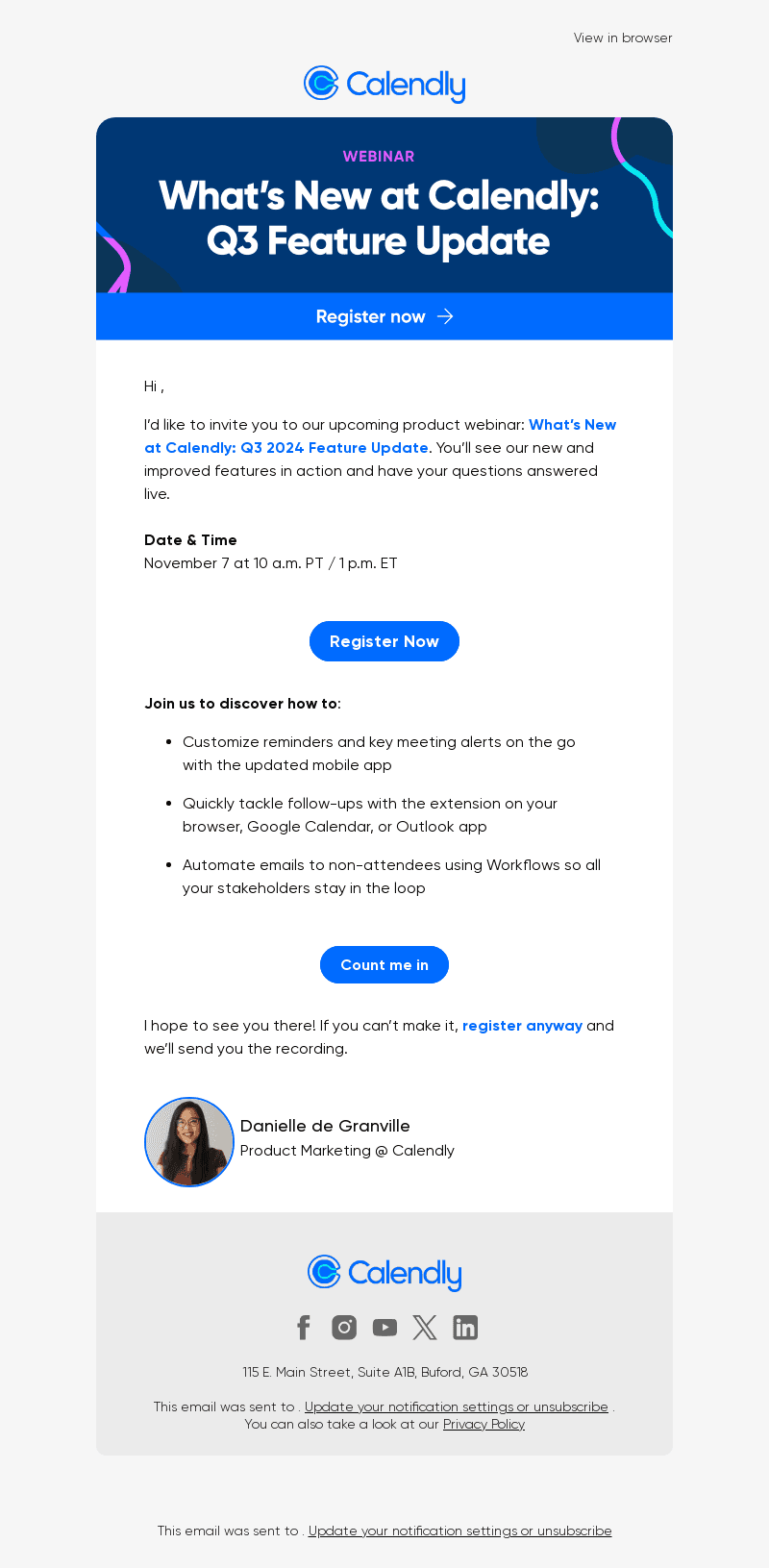 You’re Invited: New Calendly features demo