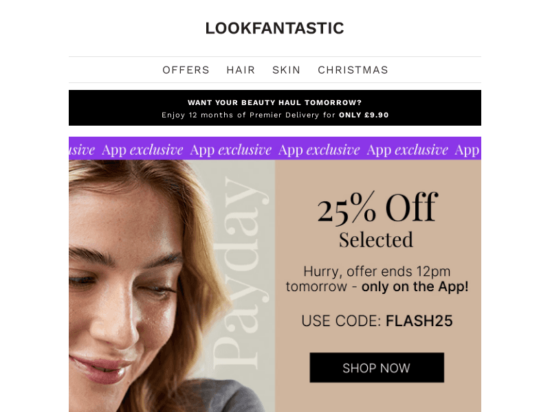 FLASH SALE: 25% Off
