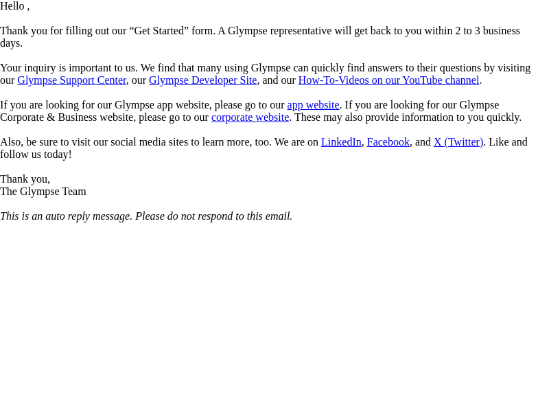 Glympse email from Fri, Nov 1, 2024