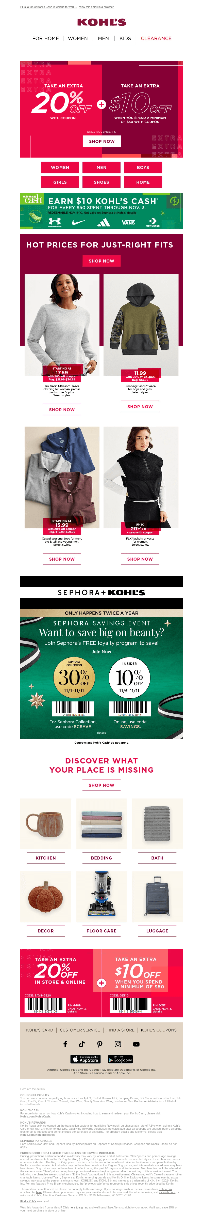 Take $10 off + save an extra 20% 🤩 Talk about a WIN-WIN!