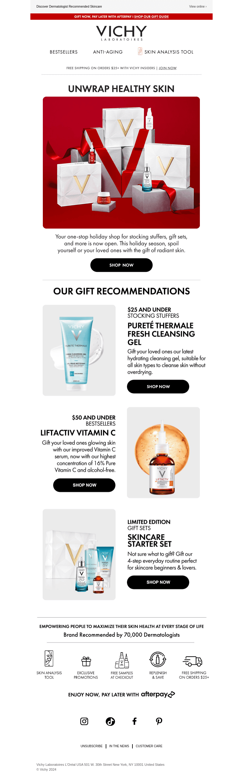Now Open! Holiday Gift Guide 🎁