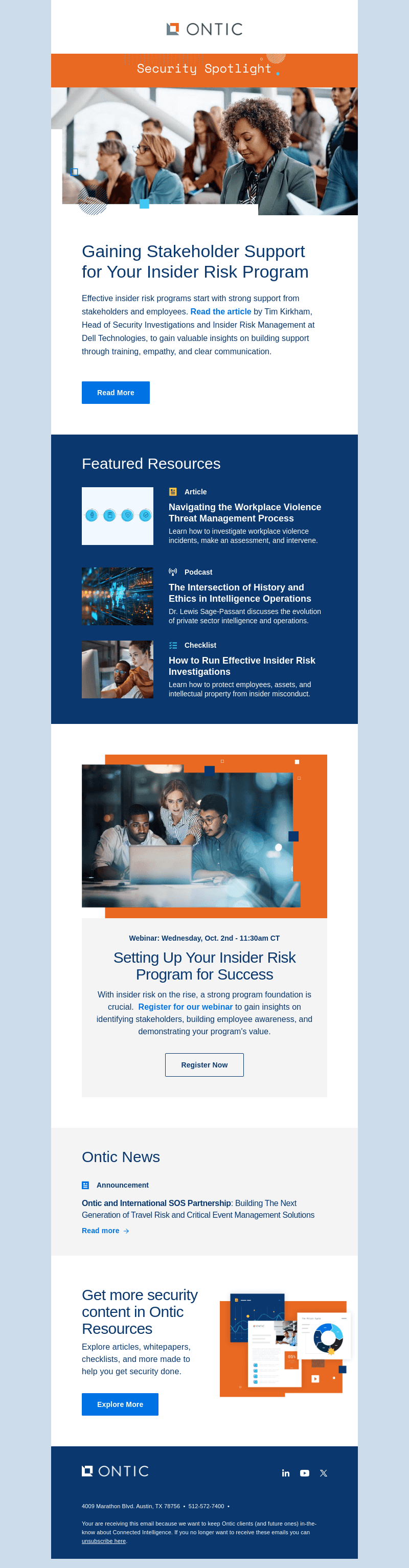 How to gain support for your insider risk program