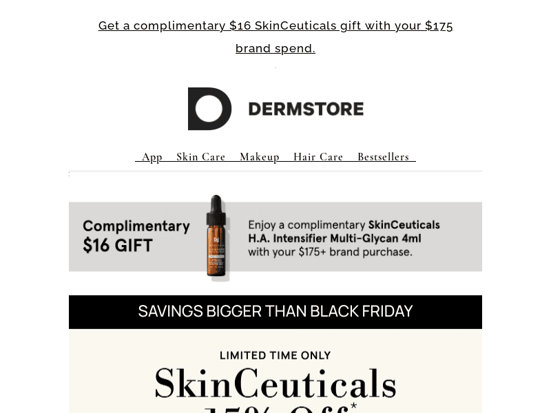 NOW: 15% off SkinCeuticals