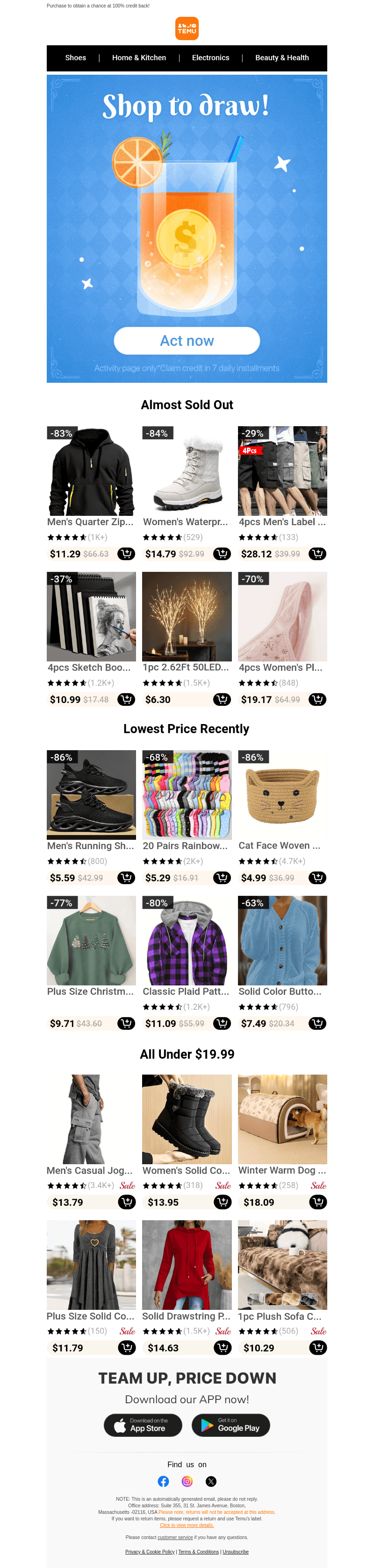 Your Purchase Could Be Entirely Free!