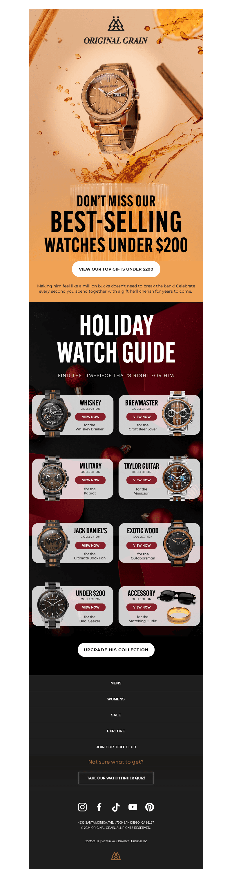 Our Top Gifts Under $200