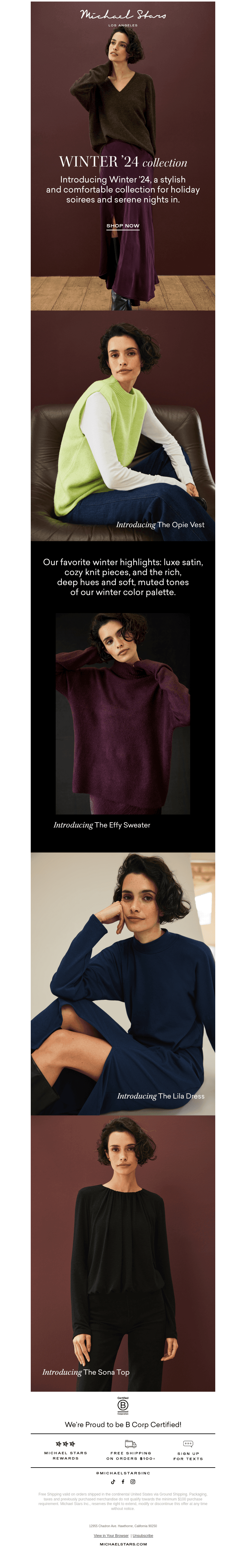 New Now: Winter ’24 Collection