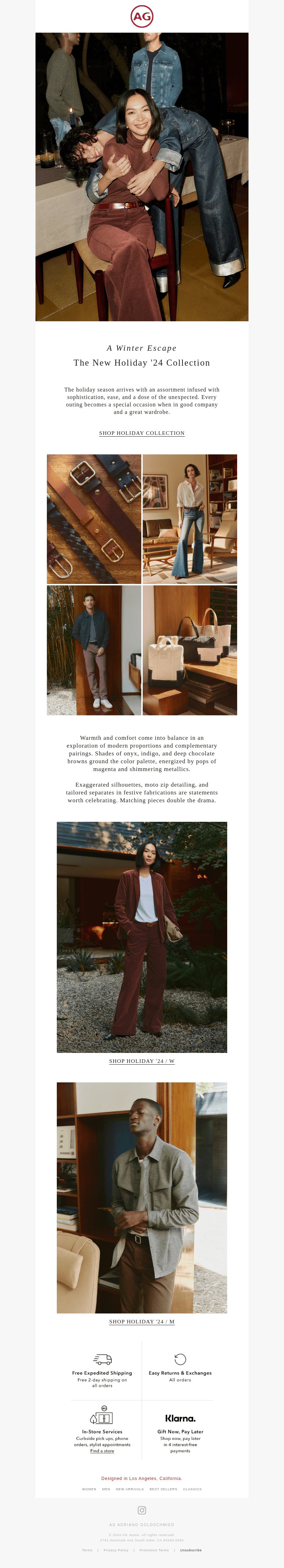 Introducing Holiday '24: A Winter Escape