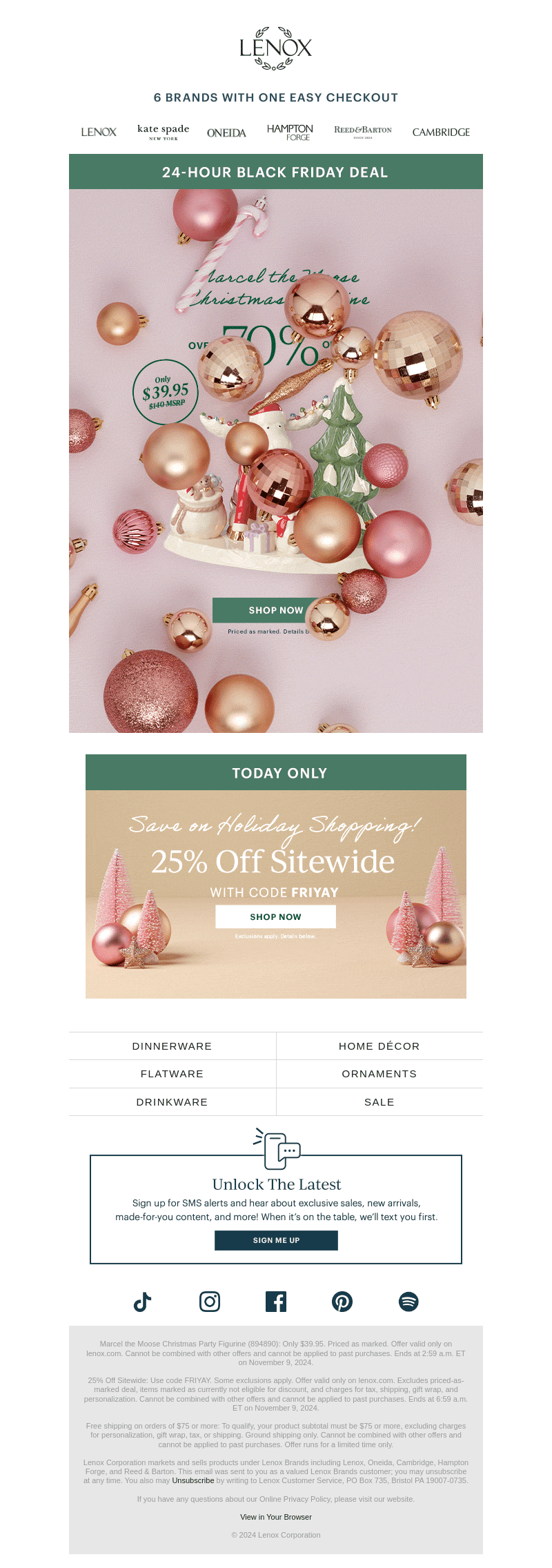 Black Friday Deal: Over 70% Off 🦌🎄