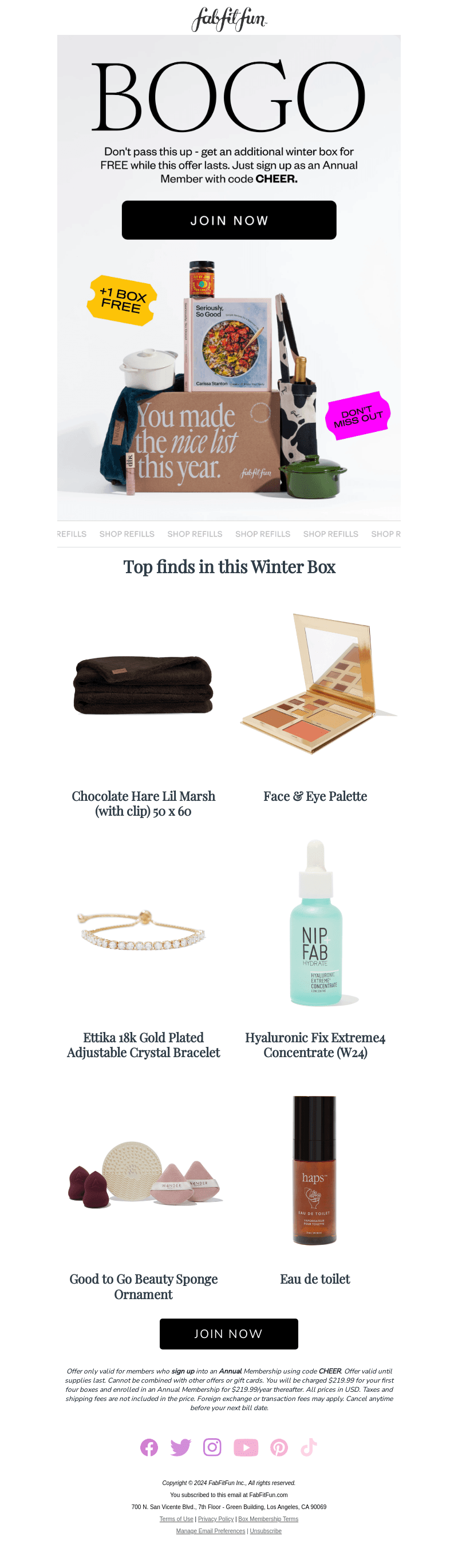 Don’t Wait! Get a FREE 2nd Winter Box Before It’s Gone!