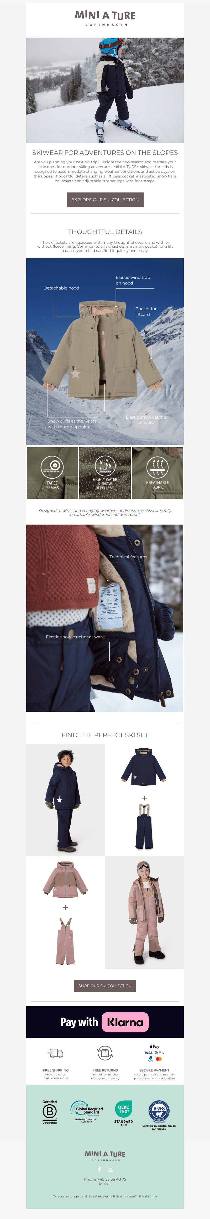Skiwear for winter adventures⭐