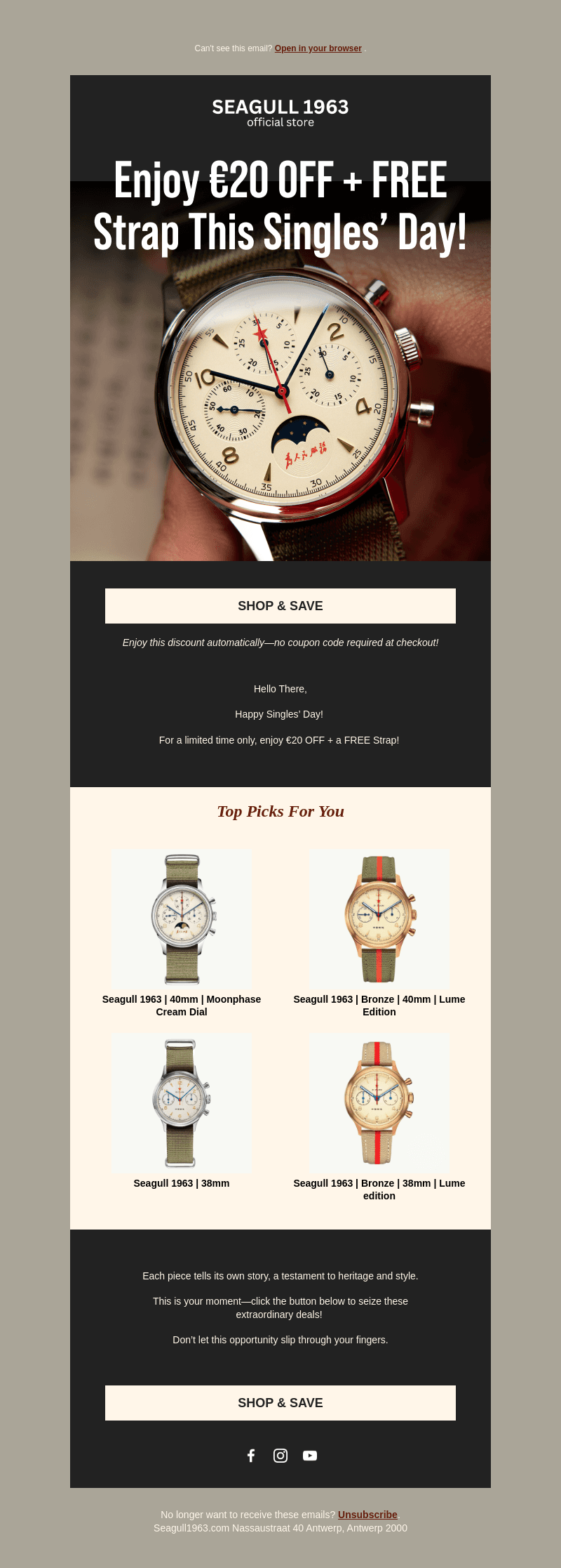 Singles’ Day Sale Alert!