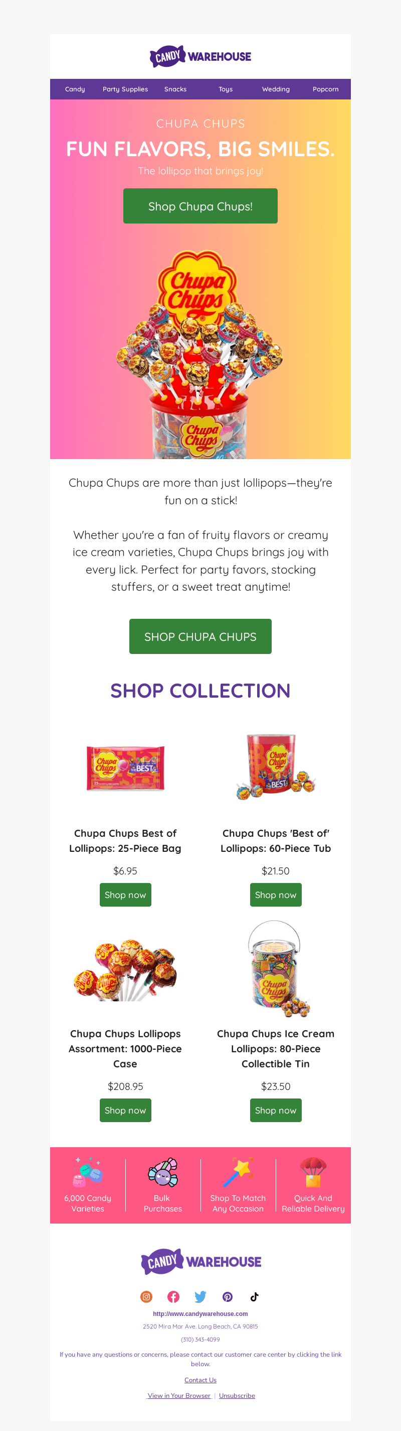 🍭 Fun with Chupa Chups – The Ultimate Lollipop!