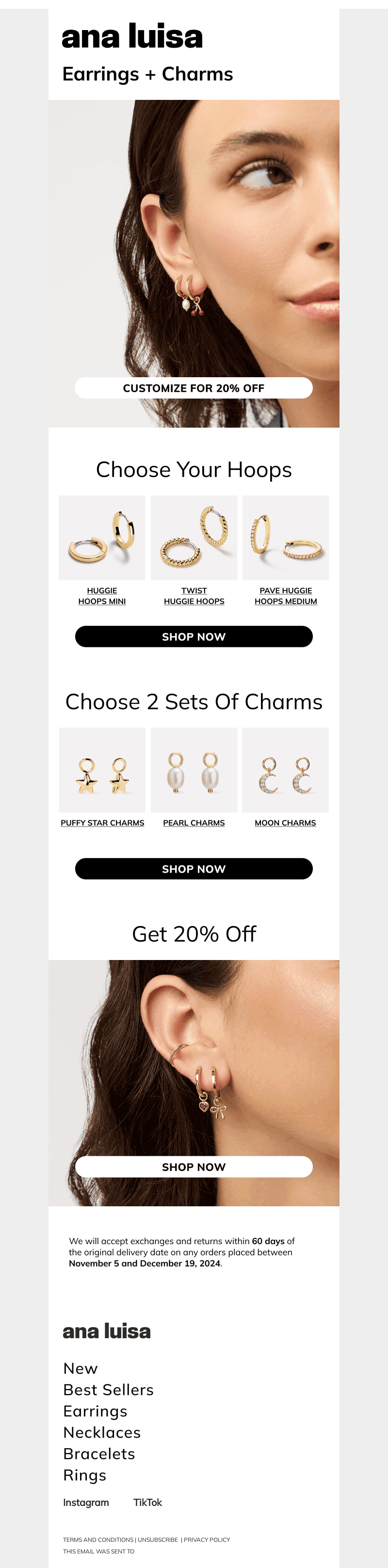 Every earring's better with charms