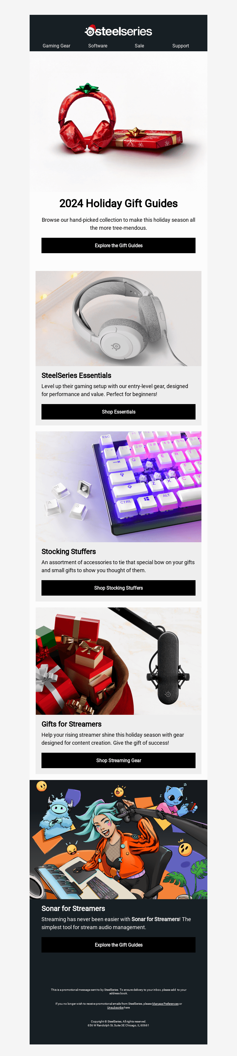 SteelSeries email from Tue, Nov 12, 2024