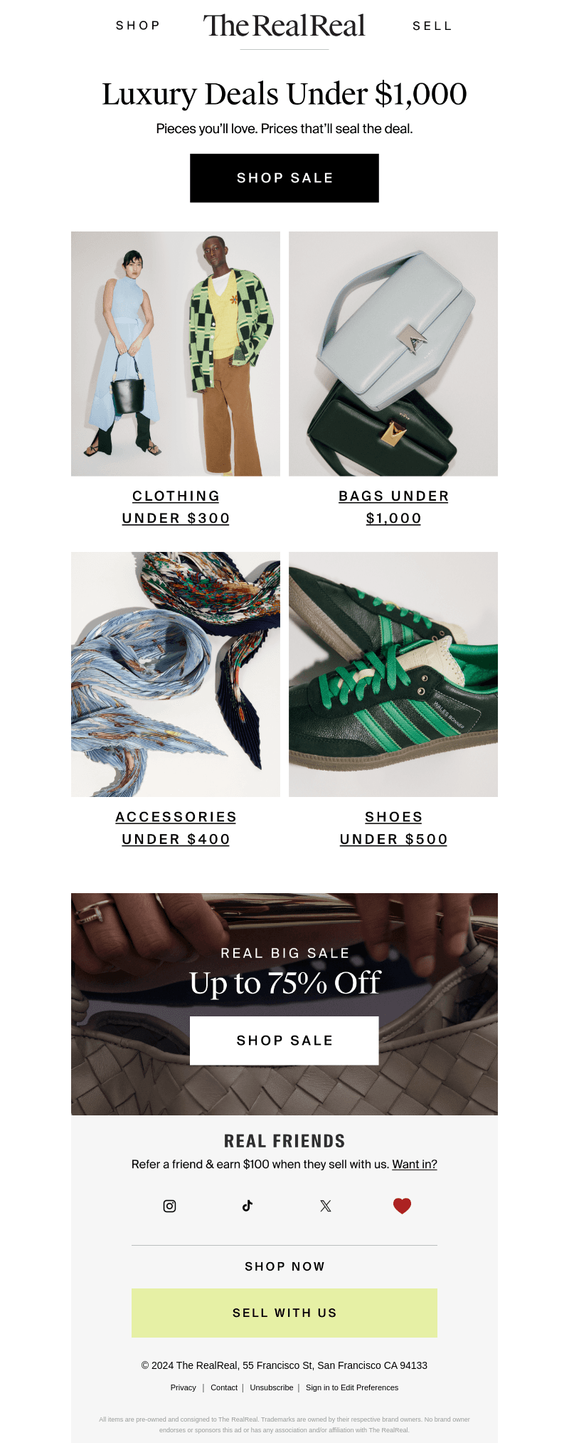 Luxury 👏 under 👏 $1,000 👏