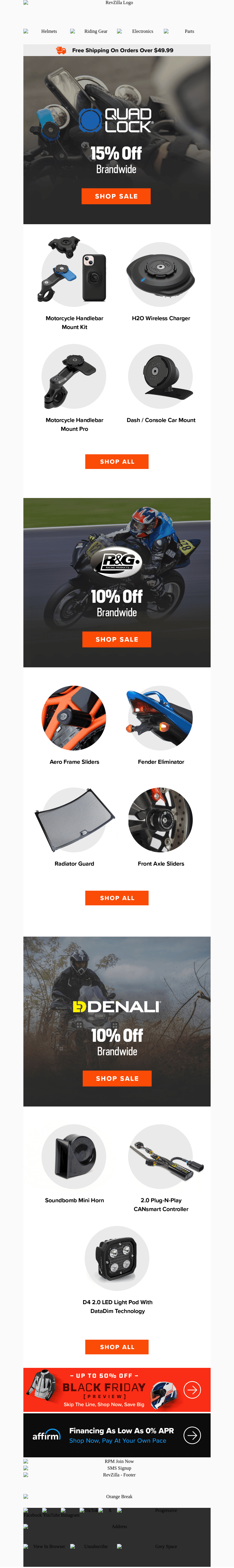 15% Off Quad Lock! Phone Mounts, Cases & More