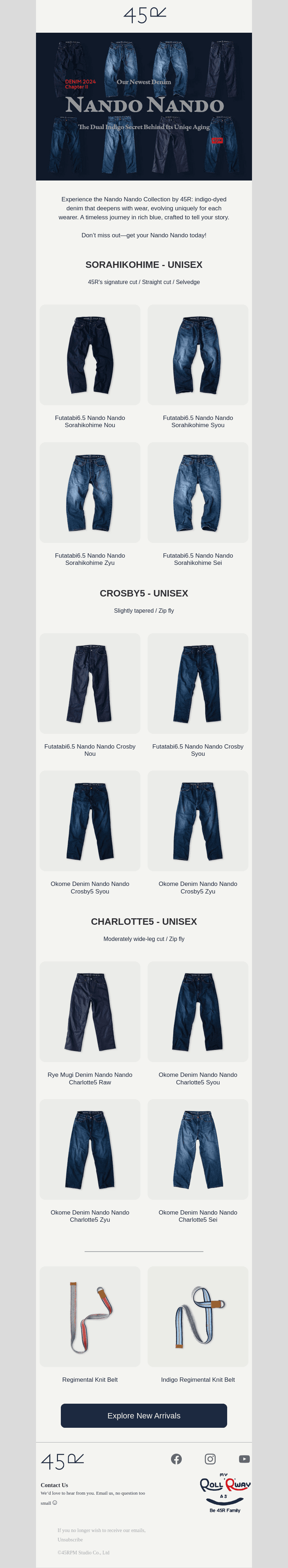 Dual Indigo Denim - Nando Nando👖