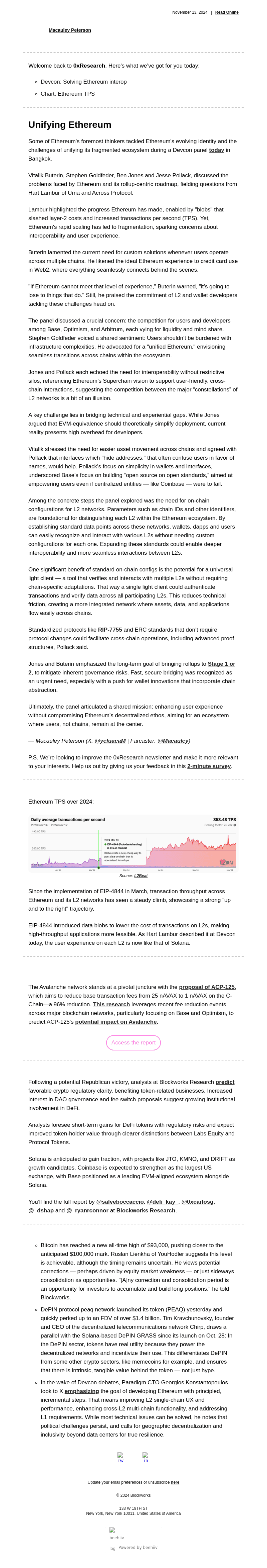 🟣 How to unify Ethereum